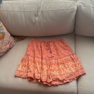 🌸 SPELL 🌸 Sundown Mini Skirt SMALL